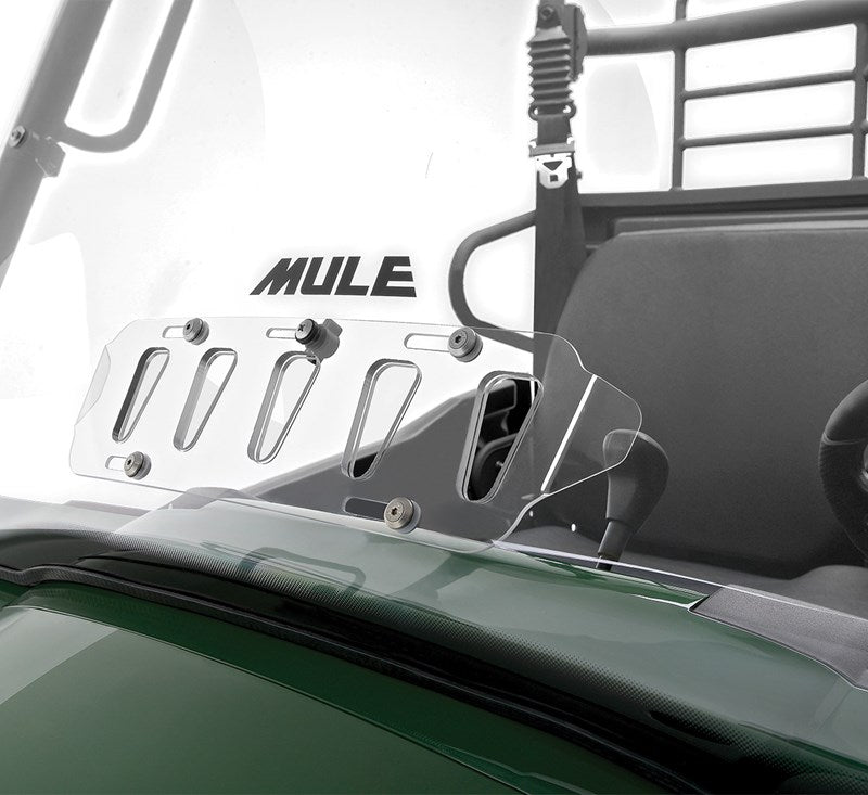 KAWASAKI MULE MX KQR™ Full Fixed Windshield, Polycarbonate 99994-1154