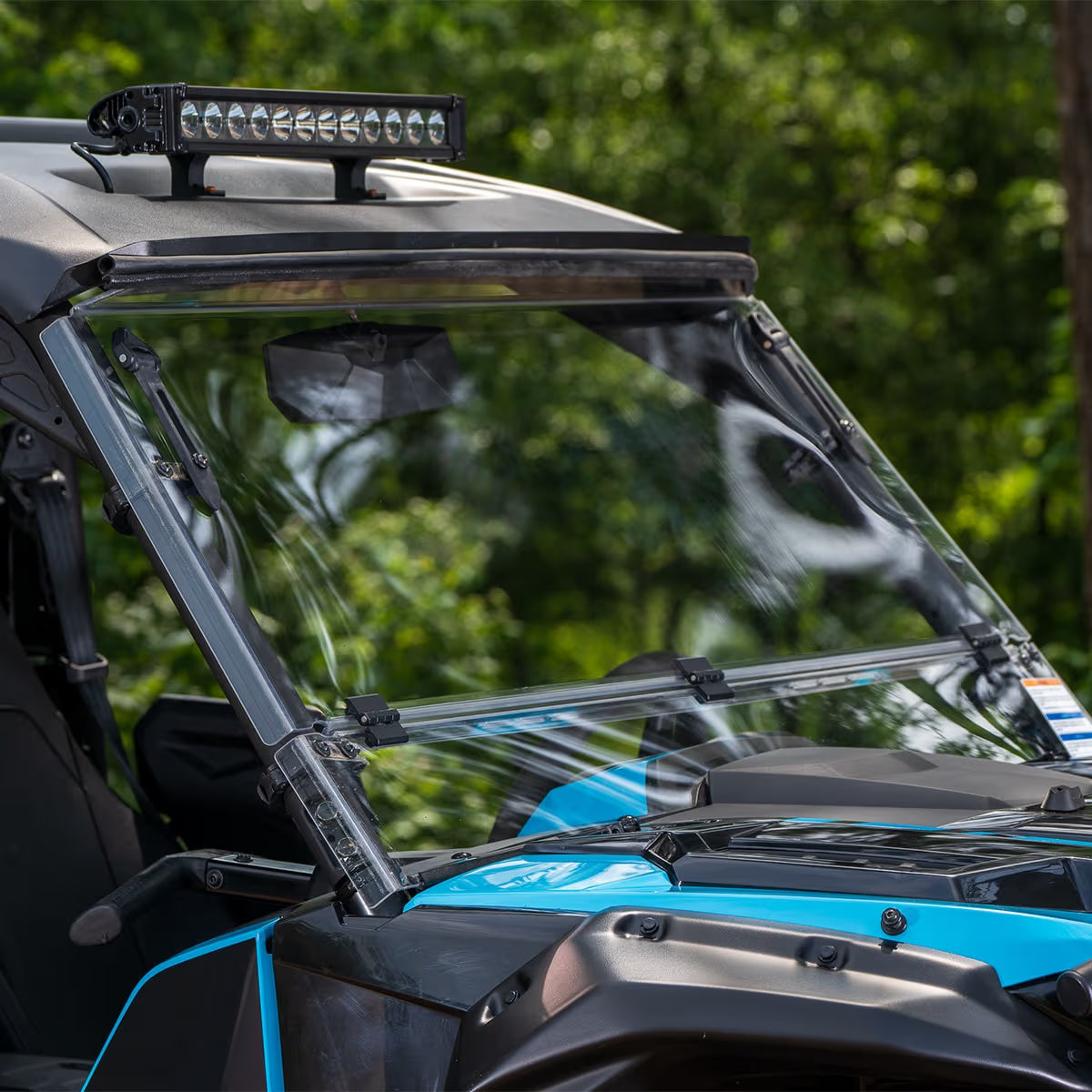 Yamaha Wolverine Folding Polycarbonate Windshield B4M-F83J0-V0-00 RMAX2, RMAX4,  WOLVERINE X2, WOLVERINE X4