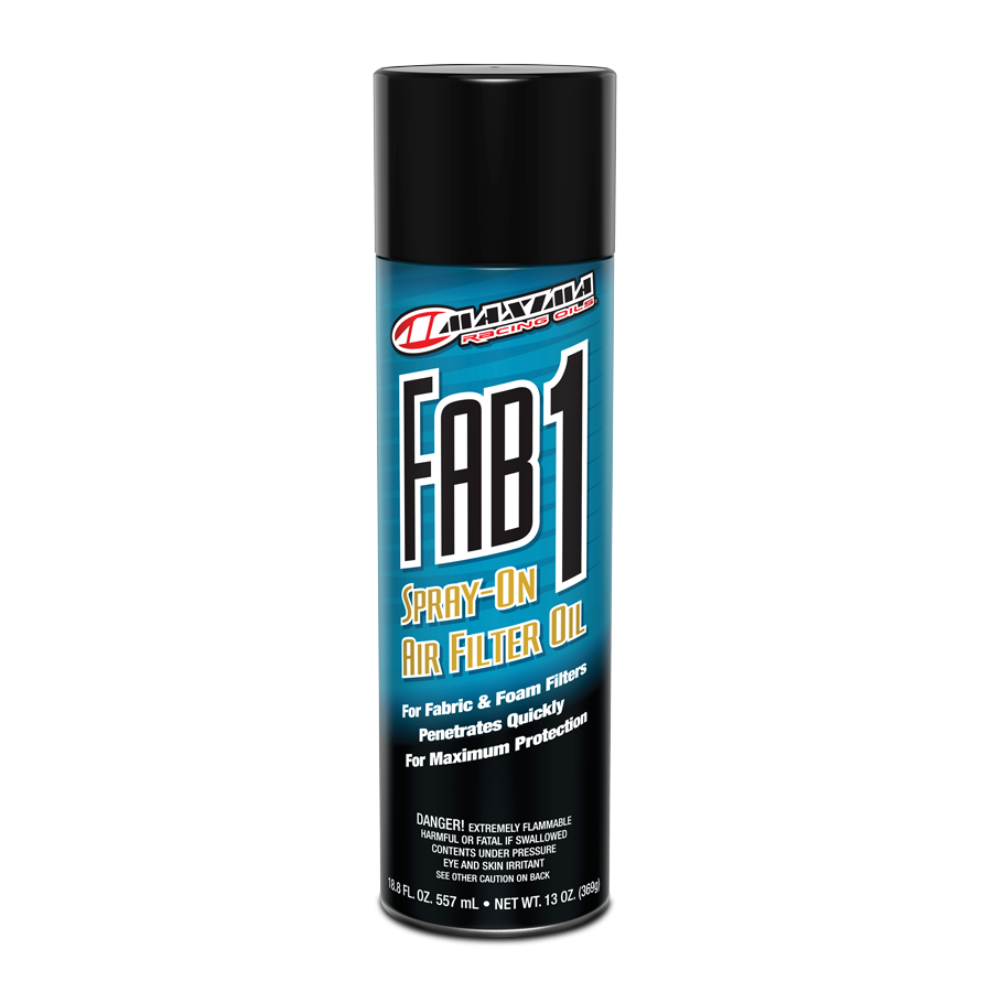 MAXIMA FAB 1 SPRAY-ON AIR FILTER OIL 13OZ