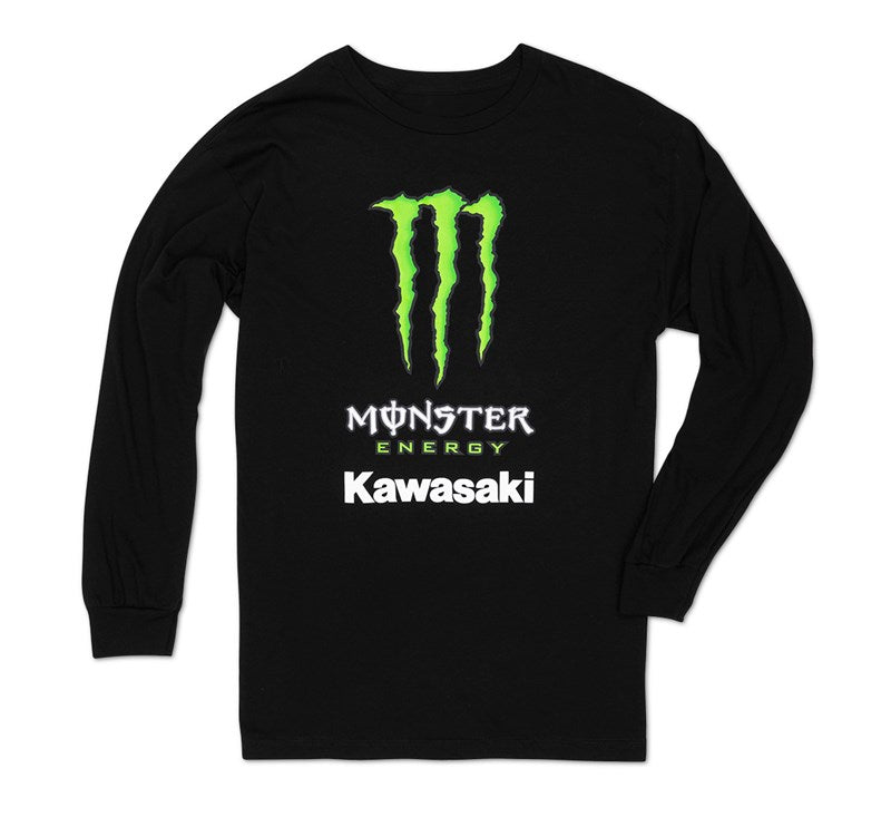 Monster Energy Kawasaki Long Sleeve T-Shirt K102-2252-BK