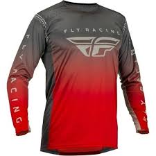 Fly Racing LITE JERSEY RED/GREY MD