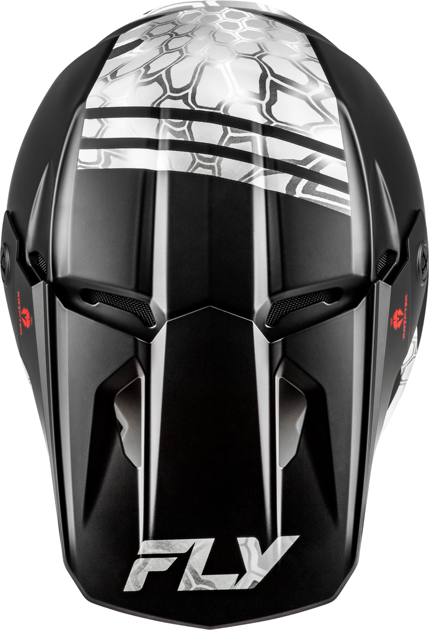 FLY RACING KINETIC VERDICT KRYPTEK HELMET BLACK/GREY 73-8728